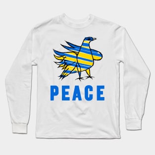 Ukraine Dove of Peace Long Sleeve T-Shirt